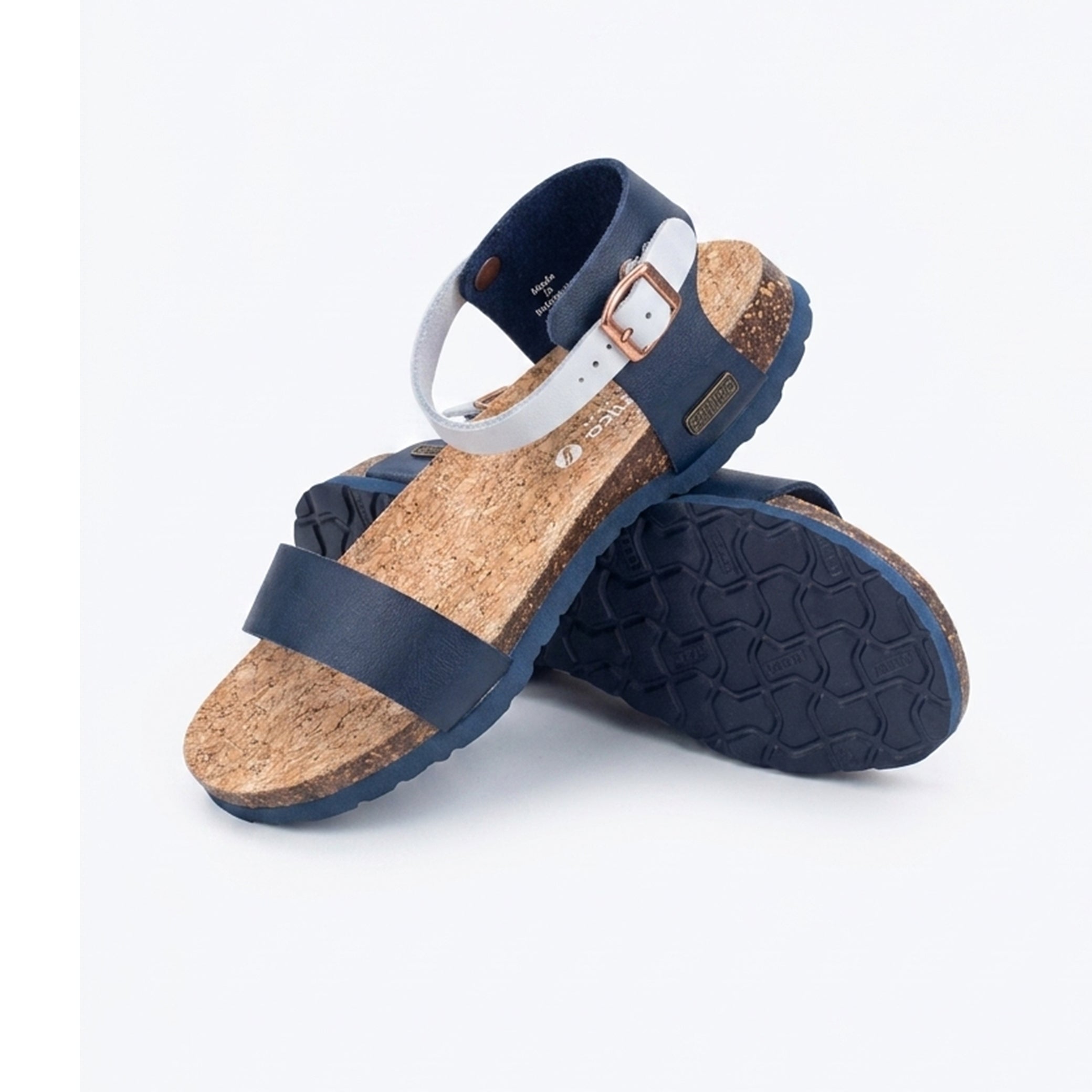 Women’s Cork Footbed Ankle-Strap Sandals – Chic Comfort for Everyday Style